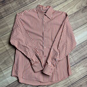 Indigo Palms Men's Size Large Denim Co Striped Button Down Long Sleeve‎ Shirt